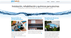 Desktop Screenshot of piscinature.com